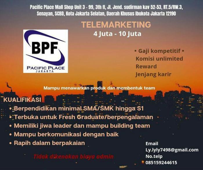 Gaji pt bestprofit future