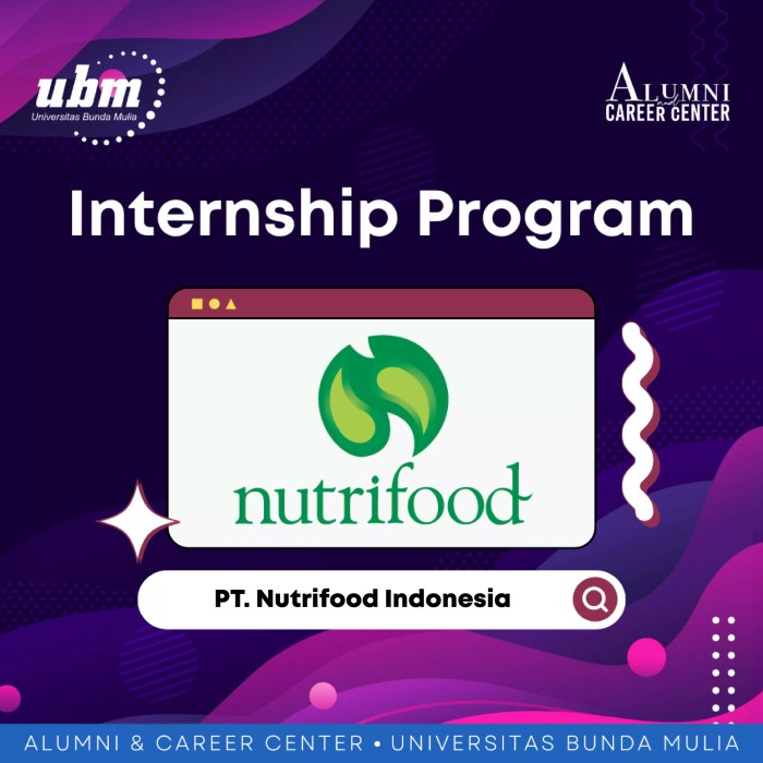 Gaji pt nutrifood indonesia