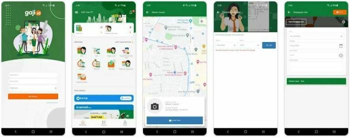 Gaji application support