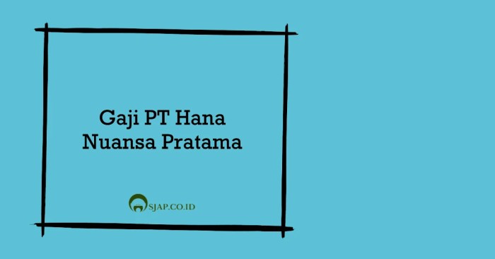 Gaji pt karunia wahananusa