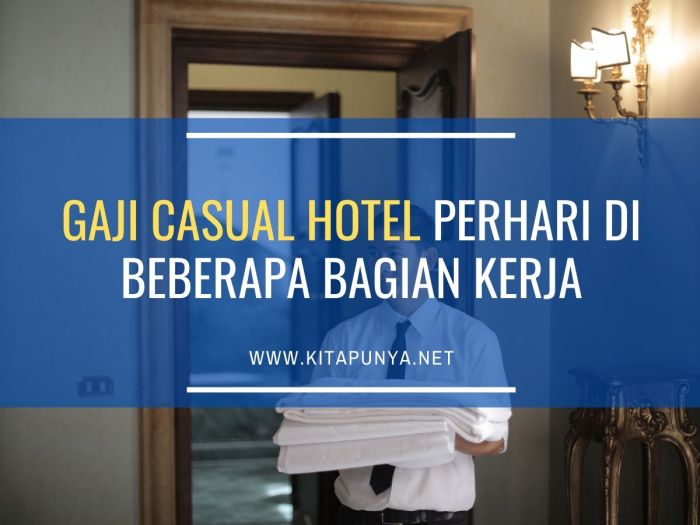 Gaji sales executive hotel
