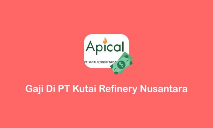Gaji pt rni terbaru