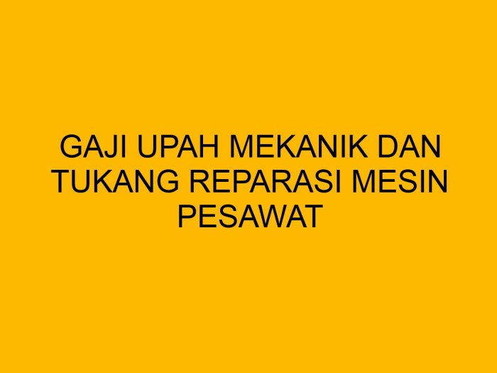 Gaji operator mesin press mekanik