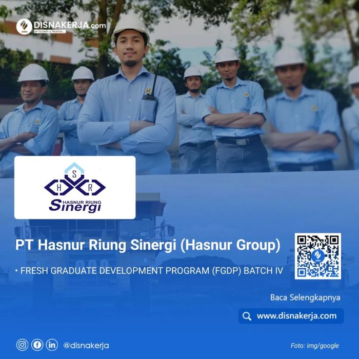 Gaji pt hasnur riung sinergi