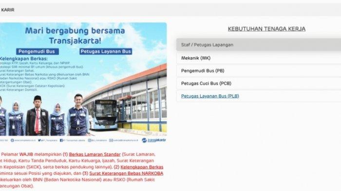 Gaji transjakarta