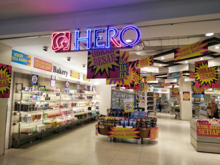Gaji hero supermarket