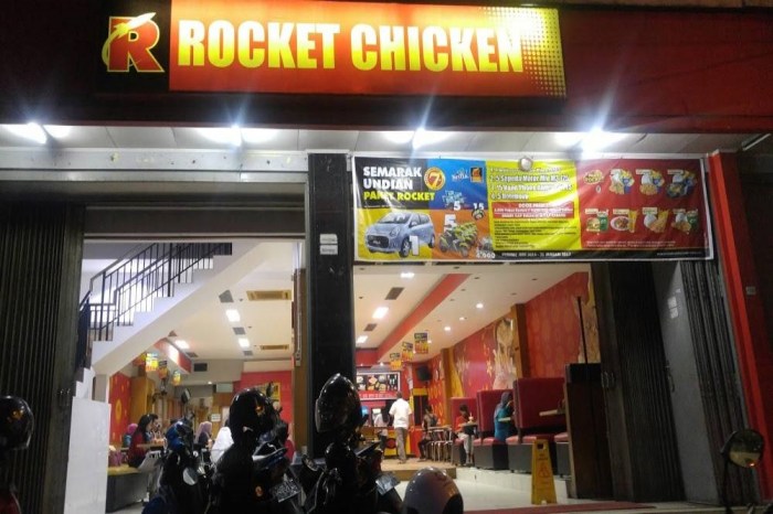 Gaji rocket chicken