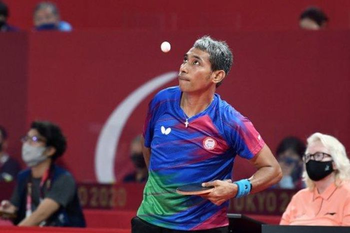 Gaji pemain tenis meja